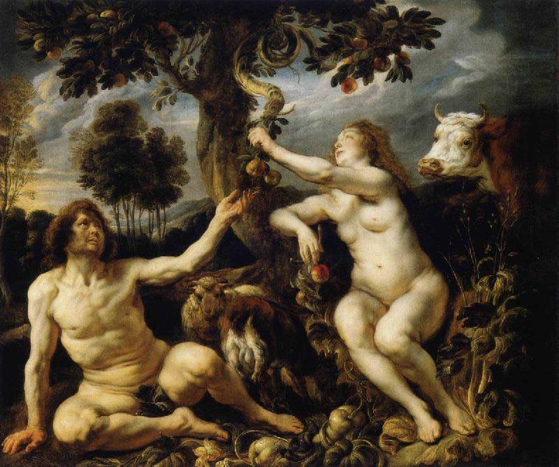 Jacob Jordaens The Fall of Man oil painting image